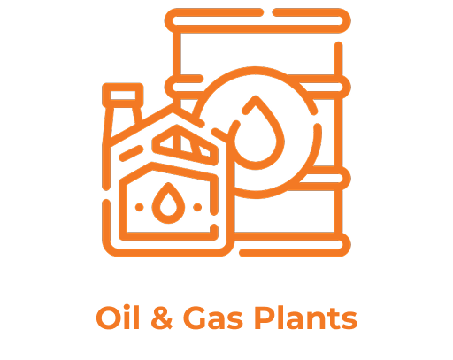 Oil & Gas Plants Icon