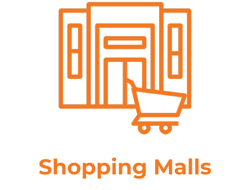 Shopping malls icon