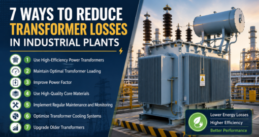 7 Ways to reduce transformers losses