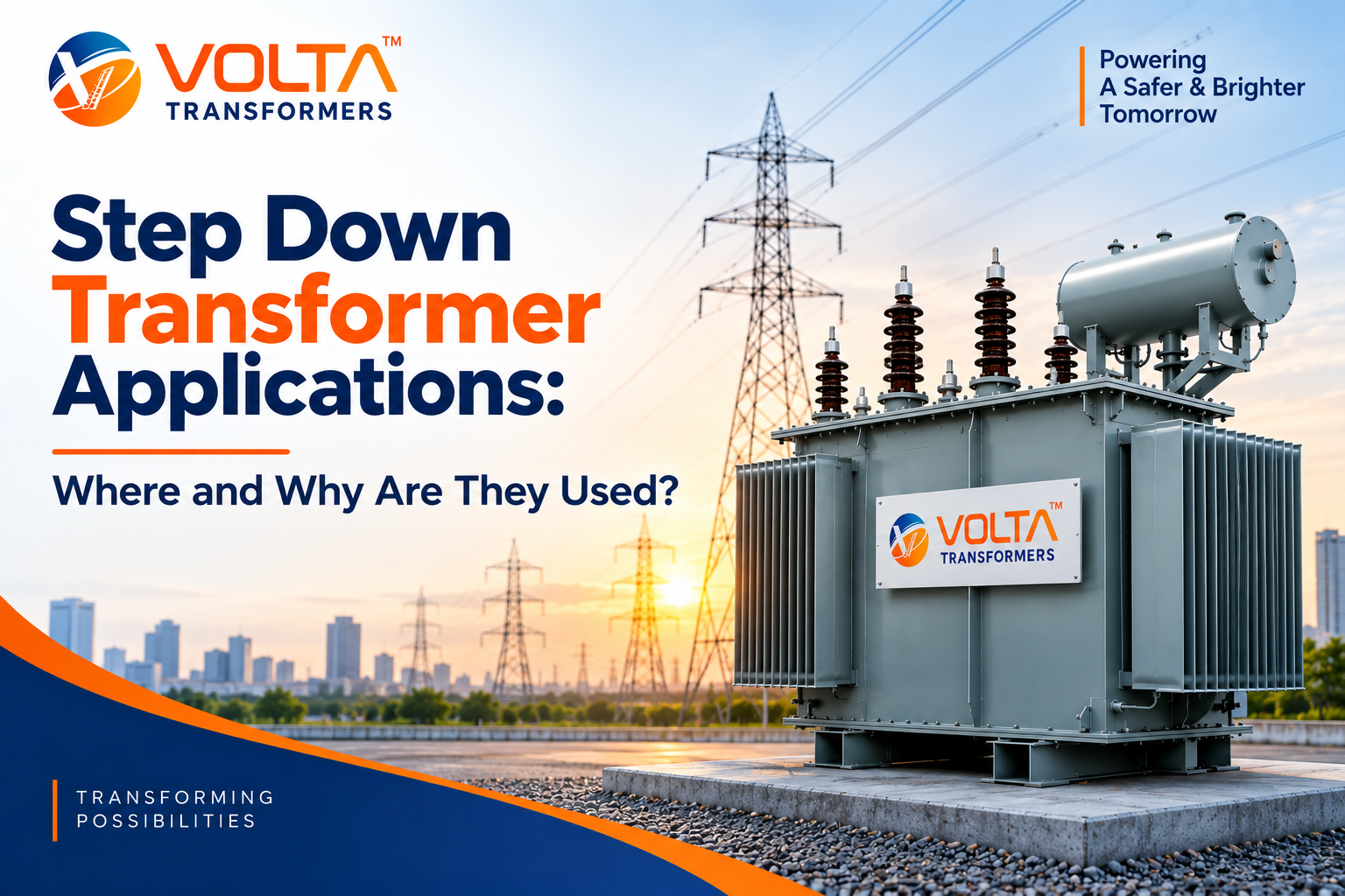 step-down transformers applications